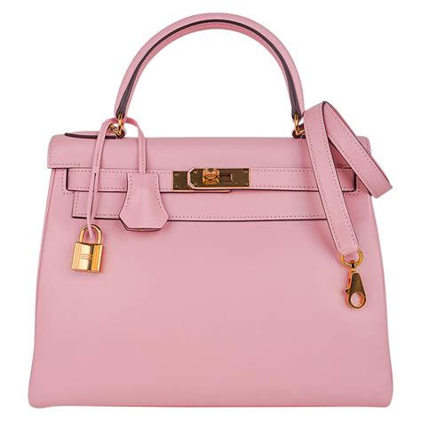 hermes rose gold kelly bag|hermes kelly bag vintage price.